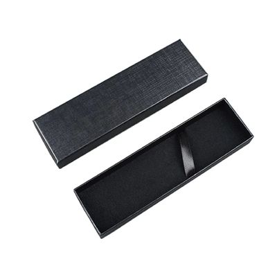 Black Pen Innovative Biodegradable Packaging Rectangle Gift Pen Box