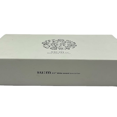 Printed Paper Packaging Box Cream Cosmetics Packaging Boxes Cardboard Silver Foil Stamping Skincare Packaging Box