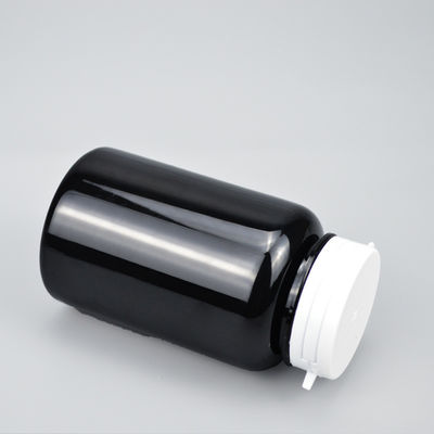 100ml-300ml Child Resistant Pharmaceutical Pill Bottle With Hinge Cap and Easy-pulling Lid for Pharmaceutical Packaging