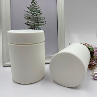 HDPE Body PP Cap Sports Nutrition Pharmaceutical Healthcare Vitamin Supplement Bottles with White Soft Touch Process Jar