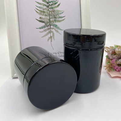 Collar Material Sport Nutrition Supplement Private Label Empty Food Grade Black Protein Powder Bottle with Customized Colors