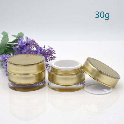 5g 10g 15g 20g 30g 50g 100g Cosmetics Acrylic Gel Nail Jar Matte for Skin Care Cream Frosted Plastic Jars with Screw Lids