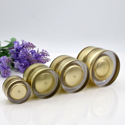 5g 10g 15g 20g 30g 50g 100g Cosmetics Acrylic Gel Nail Jar Matte for Skin Care Cream Frosted Plastic Jars with Screw Lids