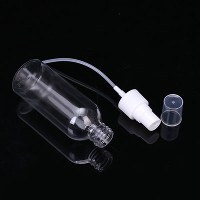 20ml30ml50ml60ml100mlPET Round Fine Mist Spray Bottle Plastic Container Custom Logo Pump Sprayer for Beach and Pool Days